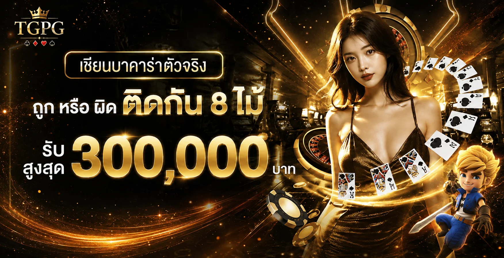 ภาพเกมบาคาร่าออนไลน์และคาสิโน TGPG